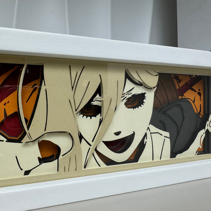 Chainsaw Man Power Smile Light Box