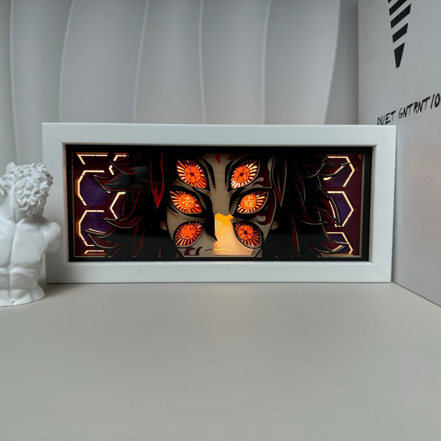 Demon Slayer kokushibo Six Eyes Light Box