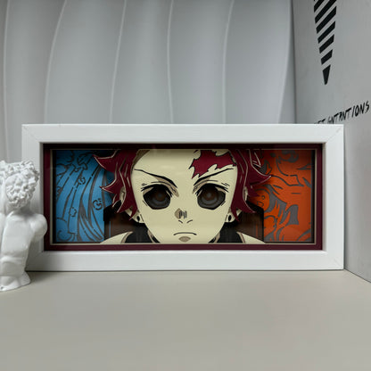 Demon Slayer Tanjiro Devil mode Light Box