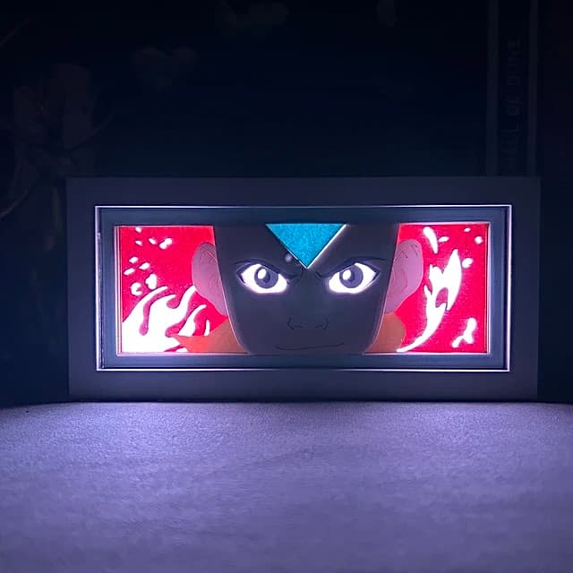 Last airbender Aang Light Box