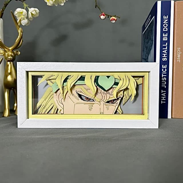 Jojo bizarre Adventure Dio Brando Light Box