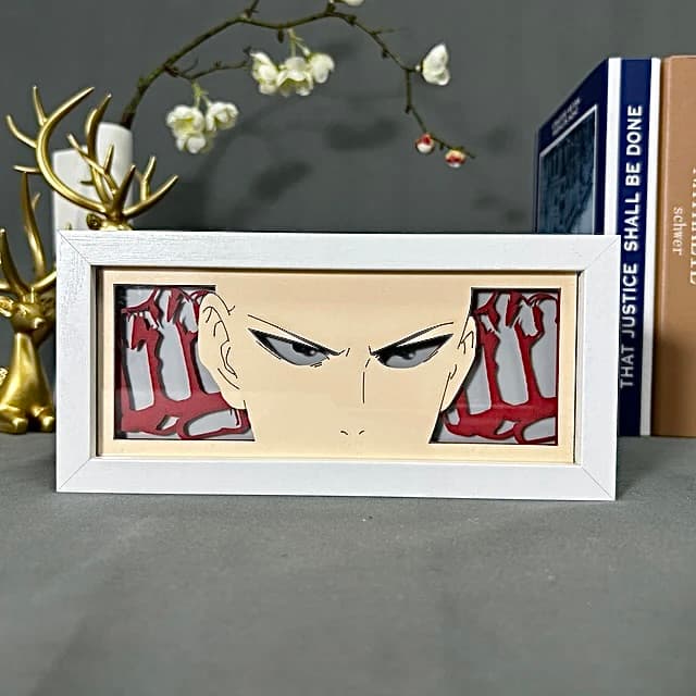 One Punch Man Saitama Light Box