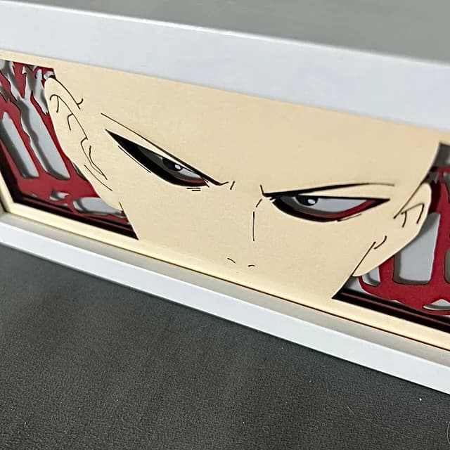 One Punch Man Saitama Light Box