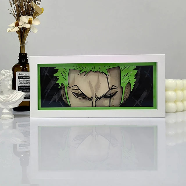 One Piece Zoro Light Box