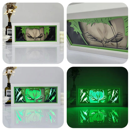 One Piece Zoro Light Box