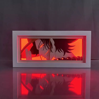 One Piece Ace Light Box