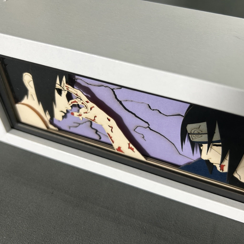 Naruto Itachi x Sasuke Light Box