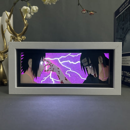 Naruto Itachi x Sasuke Light Box