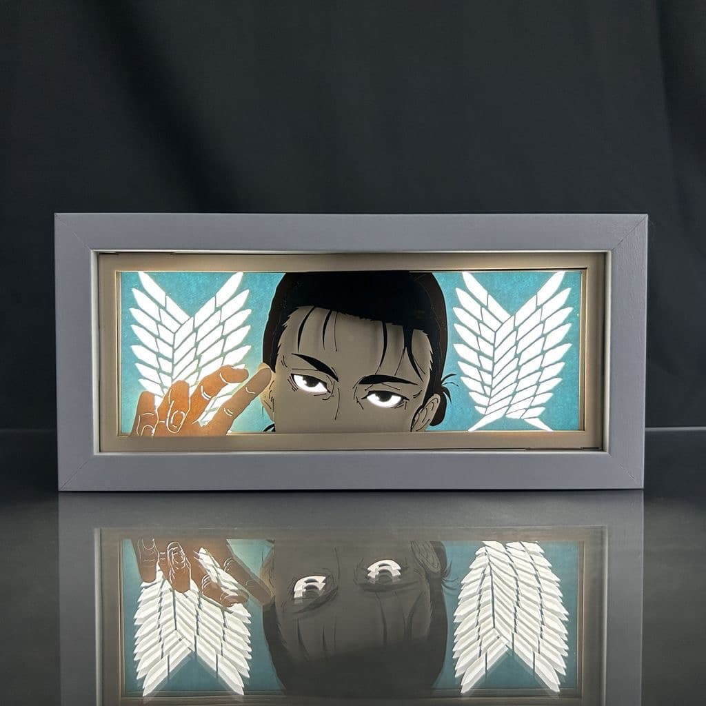 Attack on Titan Eren Light Box