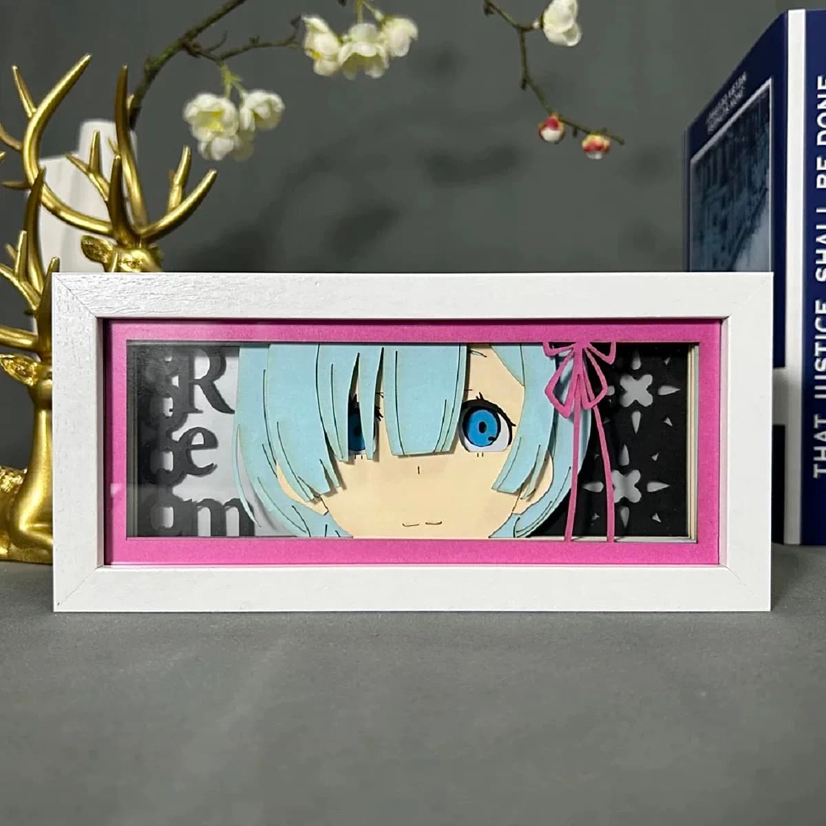 Re Zero Rem light box