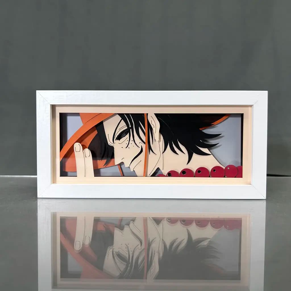 One Piece Ace Light Box