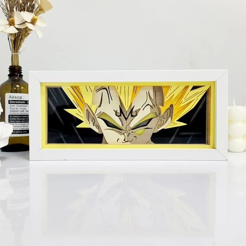 Vegeta Super Saiyan Rage Light Box