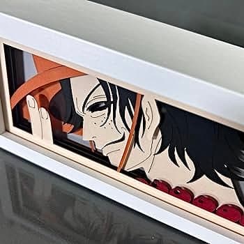 One Piece Ace Light Box