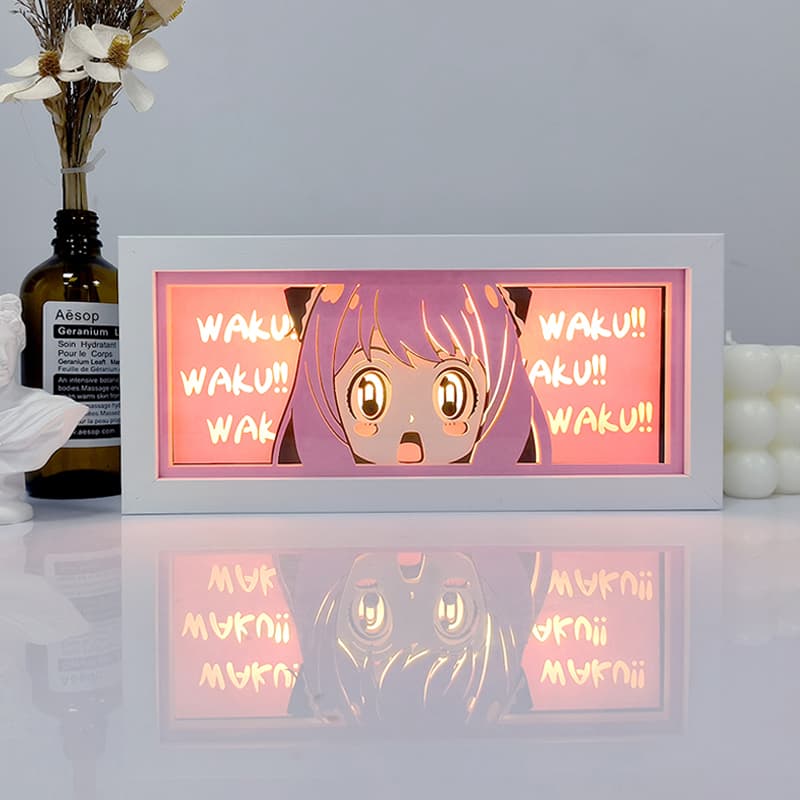 Spy x Familiy Anya Waku Waku Light Box