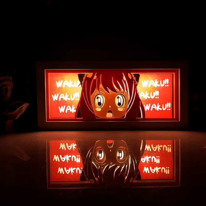 Spy x Familiy Anya Waku Waku Light Box