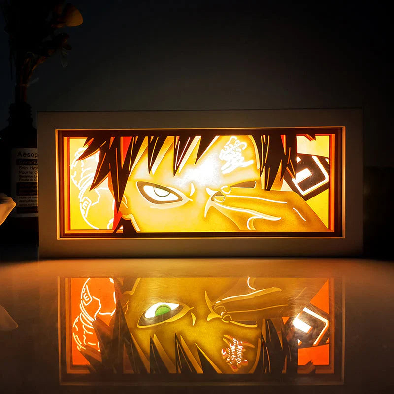 Naruto Gaara Sand Eyes Light Box