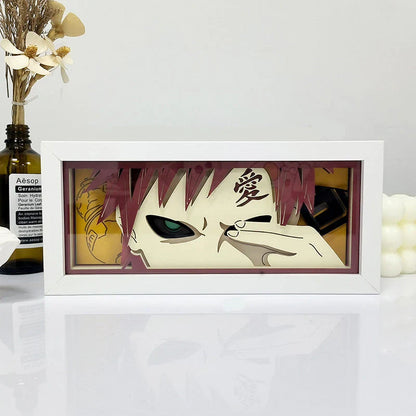 Naruto Gaara Sand Eyes Light Box