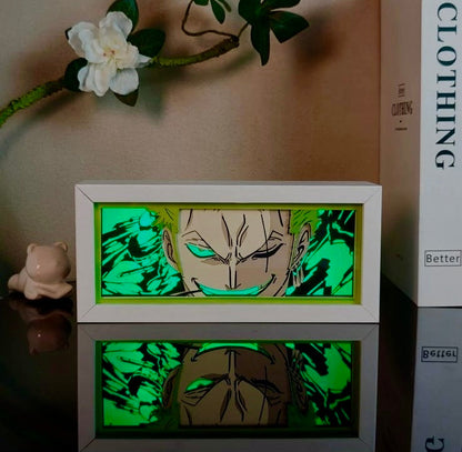 One Piece Zoro Ashura Light Box