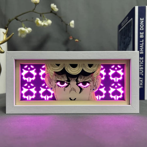 Jojo's Bizarre Adventure Giorno Light Box