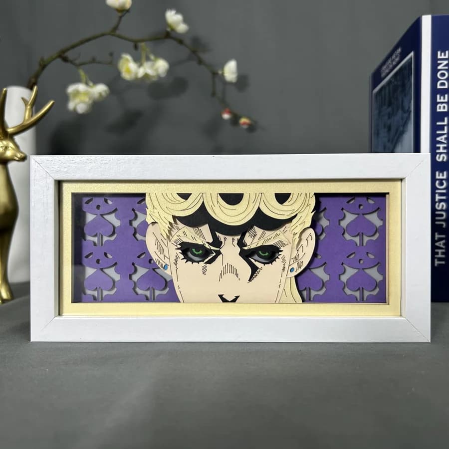 Jojo's Bizarre Adventure Giorno Light Box